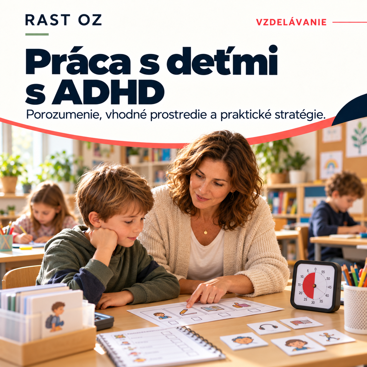 Práca s deťmi s ADHD – online vzdelávanie