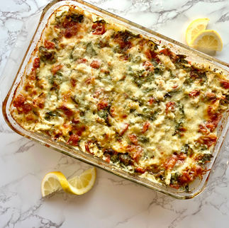 Recipes to Make with Kids: Tuscan Chicken Casserole & Football Brownies