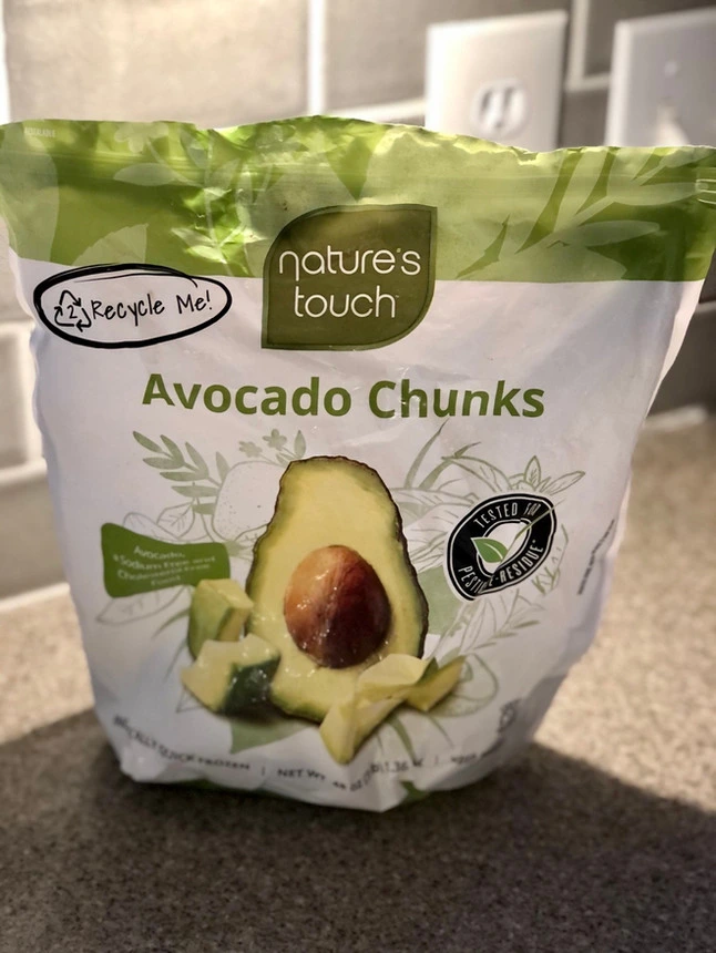 Avocado chunks