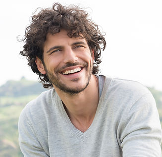 happy smiling young male