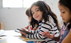 Cute Girl in Classroom