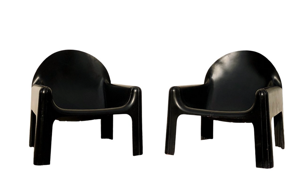 Model 4794 Lounge Chairs by Gae Aulenti for Kartell