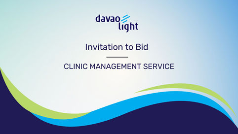 INVITATION TO BID - CLINIC MANAGEMENT SERVICE