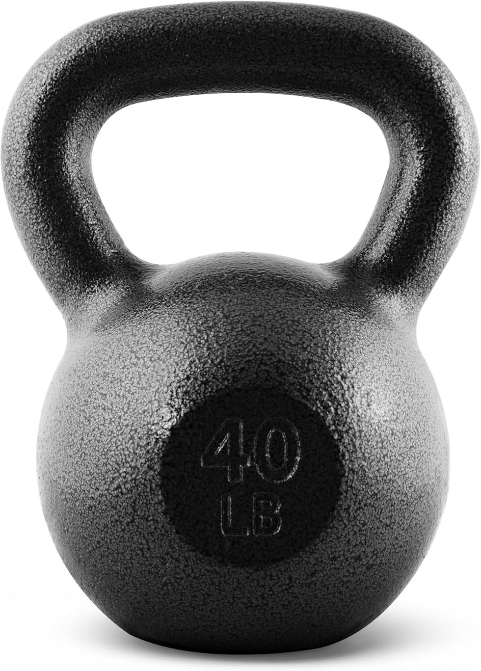 Thumbnail: CAP Barbell Black Cast Iron Kettlebell Single or Set | 10-80 Lbs - CAP Barbell