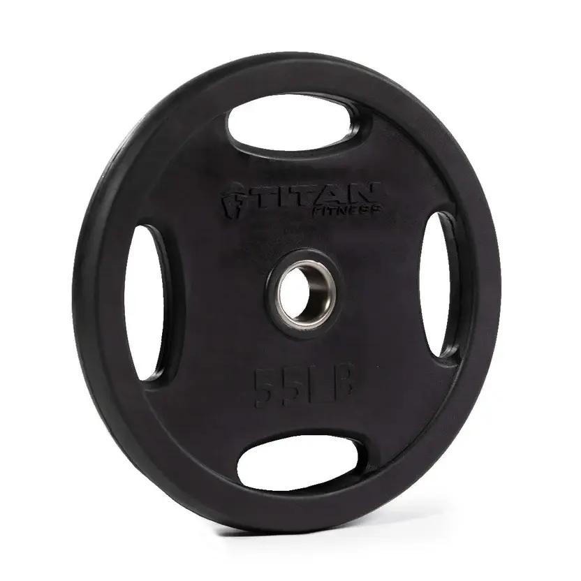 Thumbnail: LB Black Grip Plates - Titan Fitness