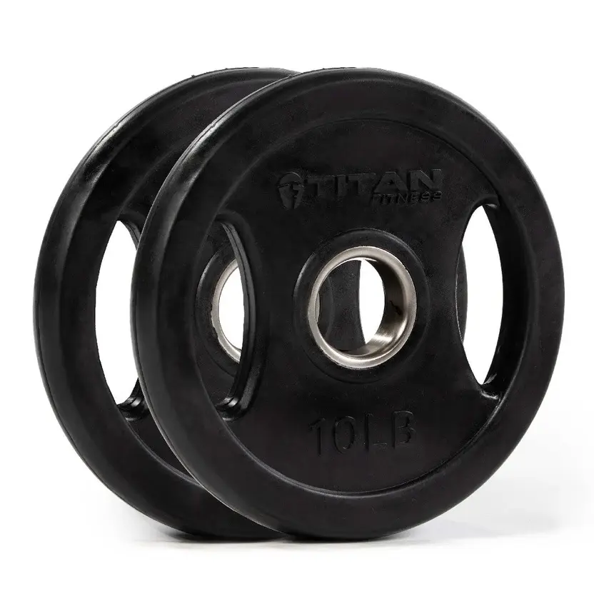 Thumbnail: LB Black Grip Plates - Titan Fitness