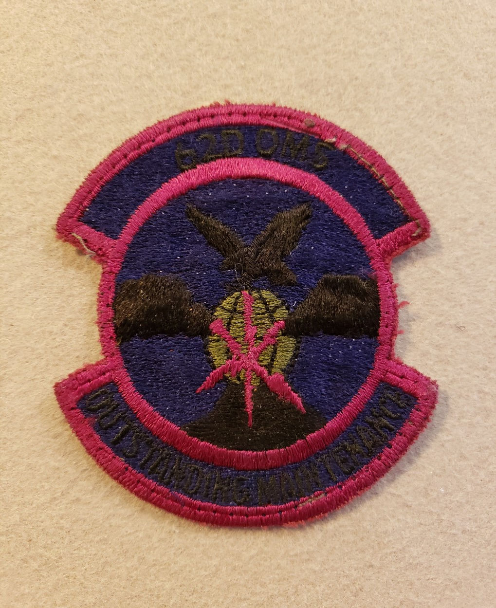 62nd Organizational Maintenance Squadron Patch