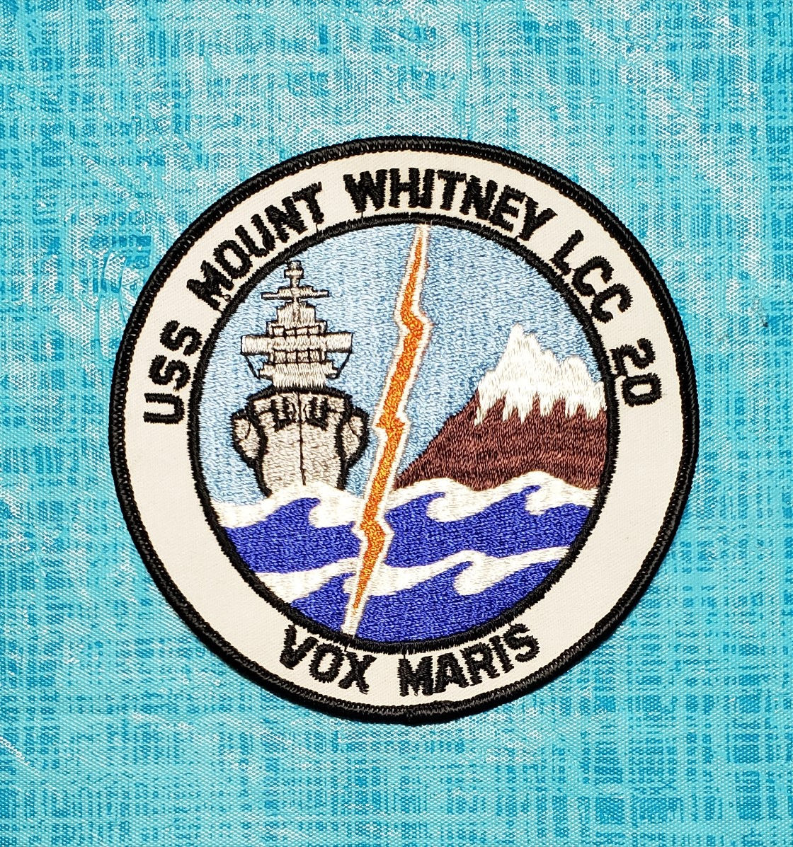 USS Mount Whitney LCC-20 Patch