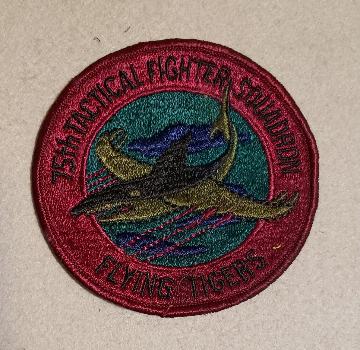 75th Tactical Fighter Squadron Patch