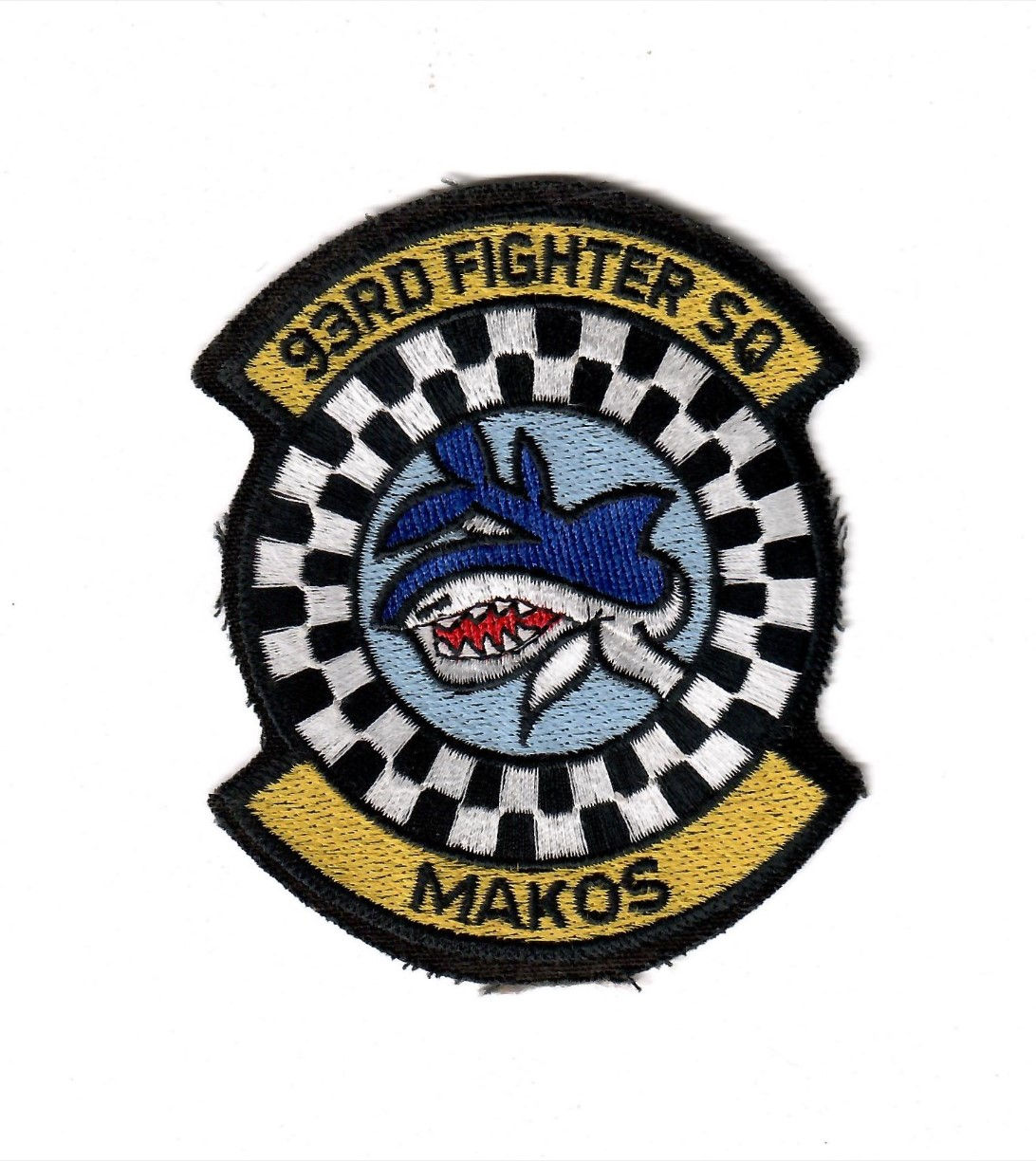 93rd Fighter Squadron Patch