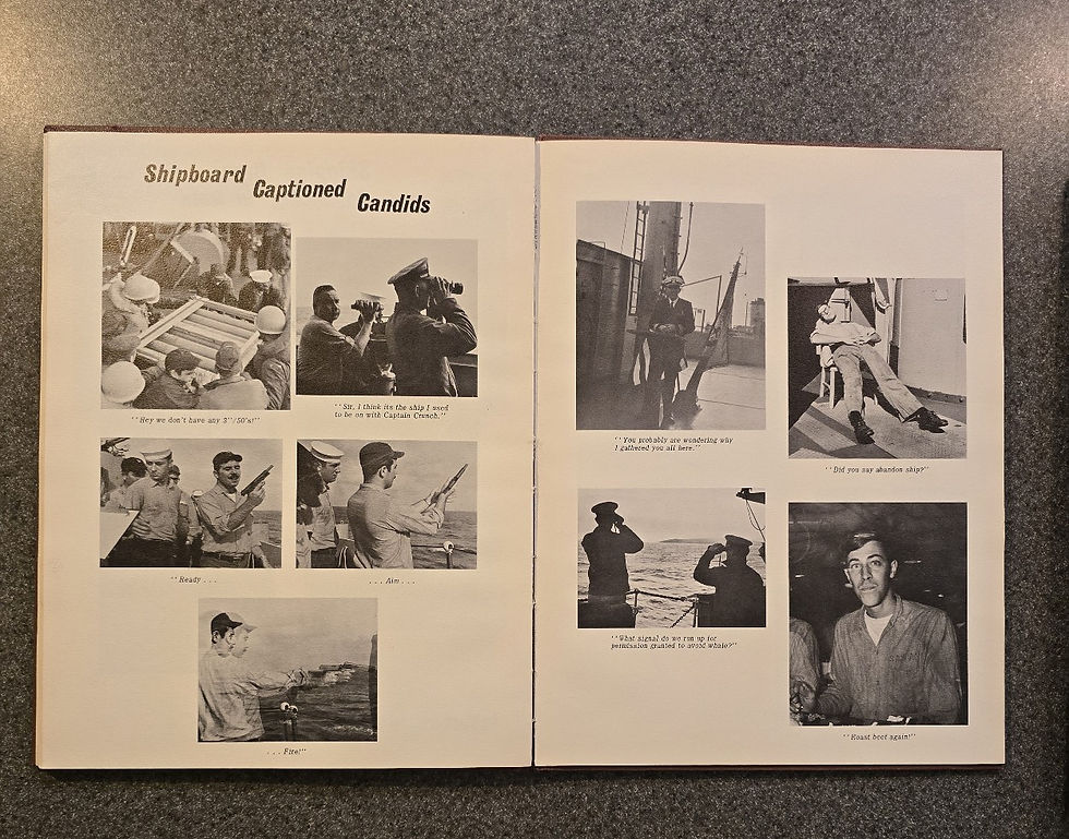 Thumbnail: USS Fremont LPA-44 Med Cruise Book 1968-69