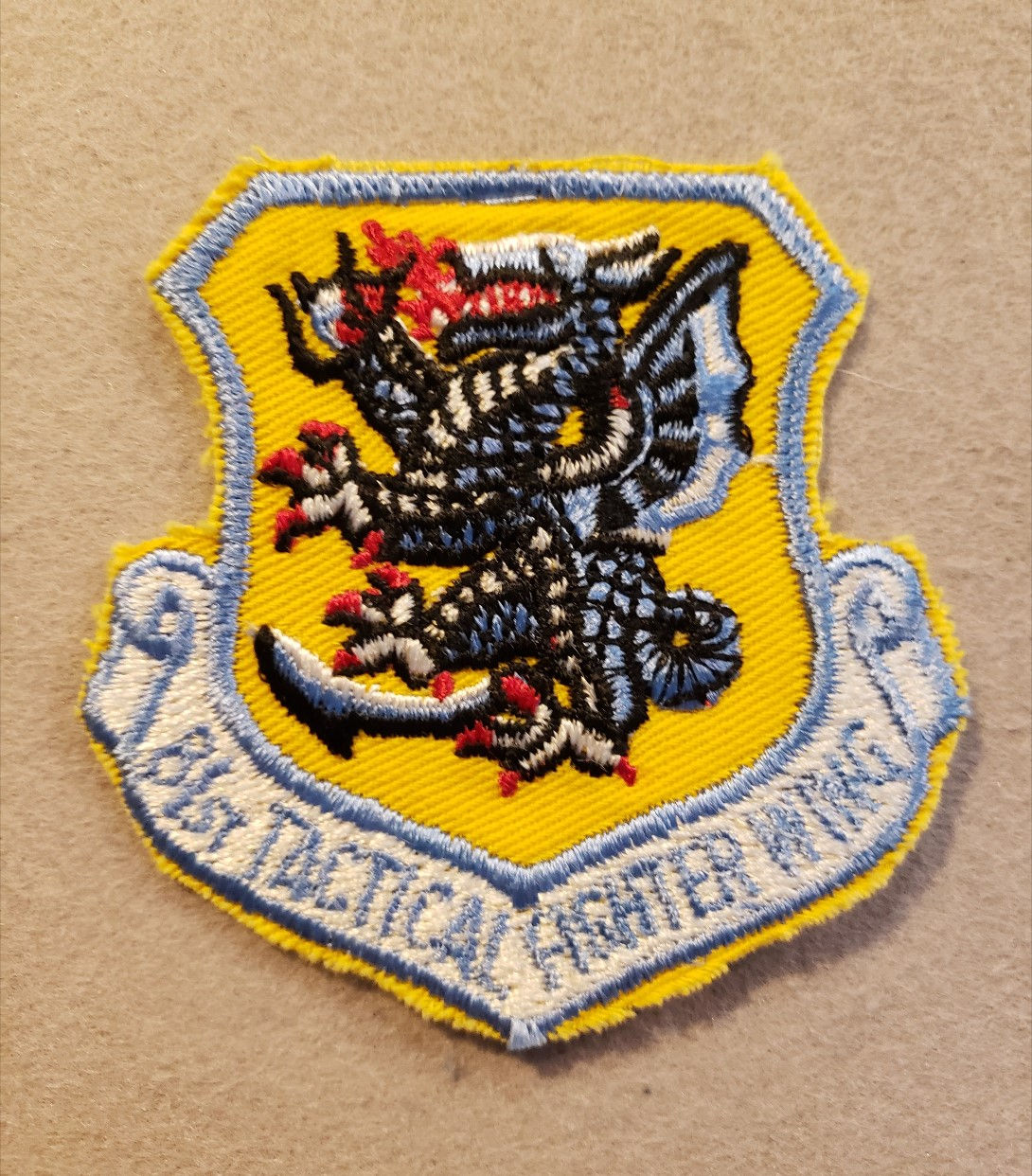 81st Tactical Fighter Wing Patch