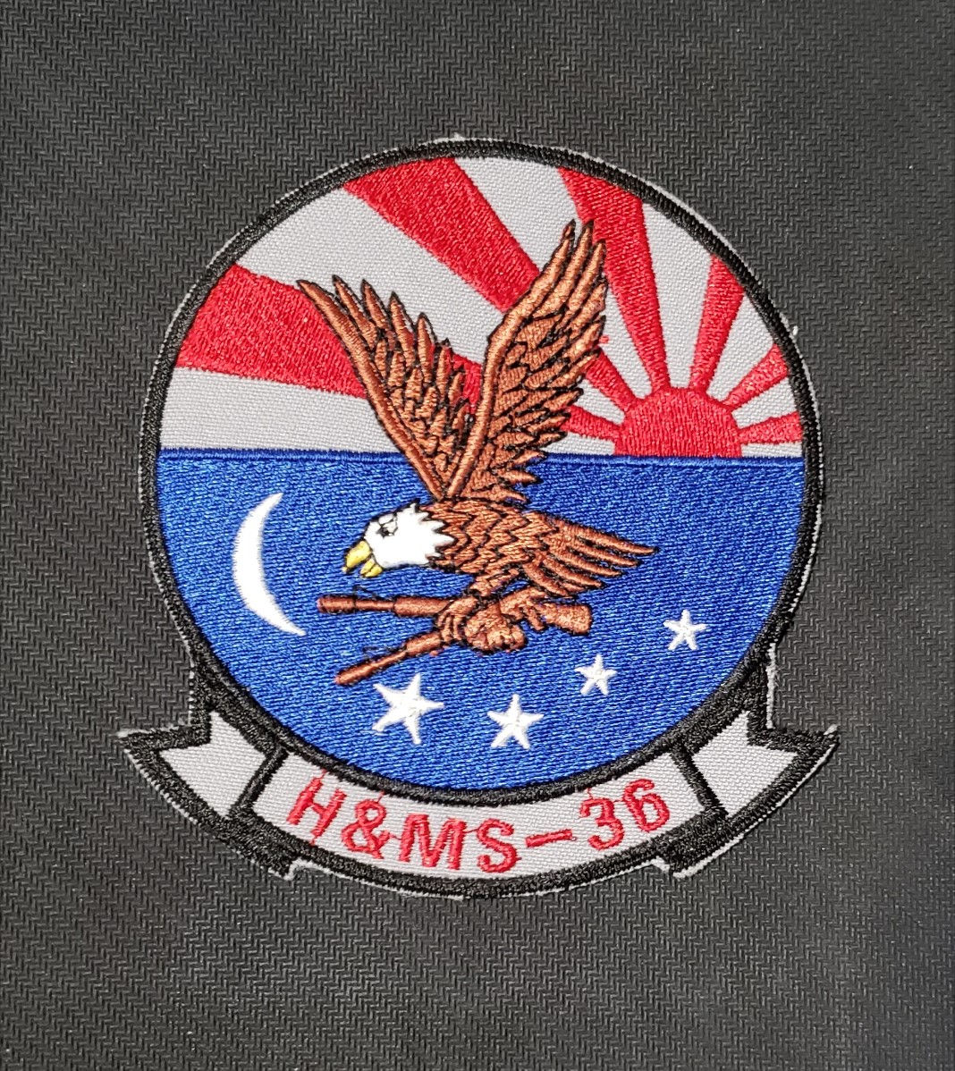 H&MS-36 Marine Corps Squadron Patch