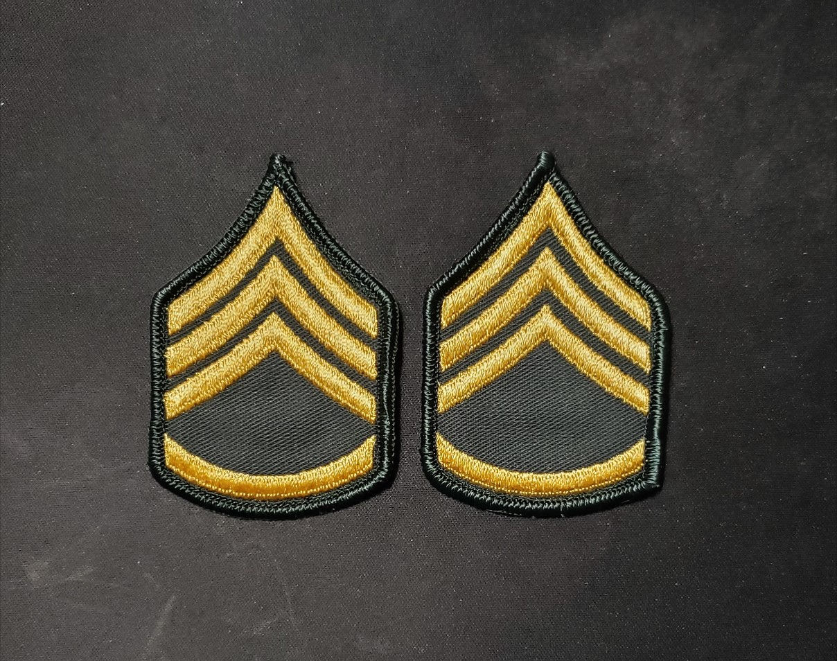 Female Army Staff Sergeant Stripes