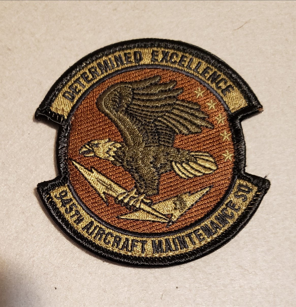 945th Aircraft Maintenance Squadron Patch