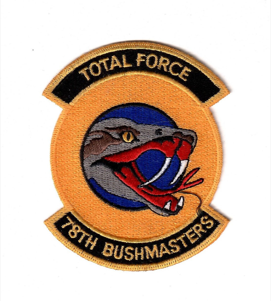 78th Fighter Squadron Patch - Total Force