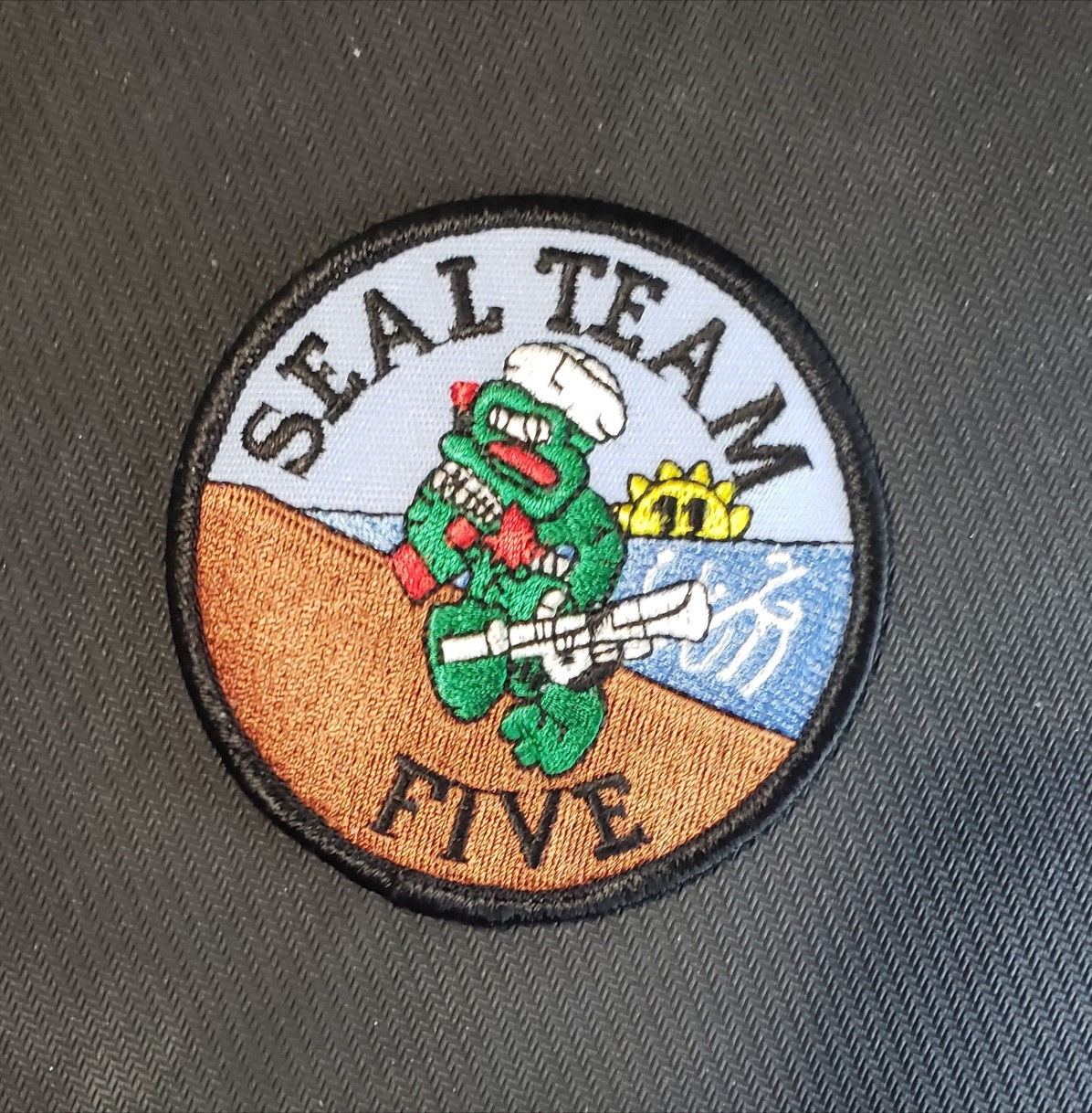 SEAL Team 5 Patch - 3 1/2"