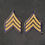 Thumbnail: Post-WW2 to 1950s  Sergeant Stripes - Combat Arms