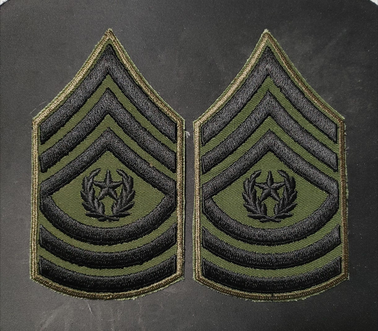 Repro Army Command Sergeant Major Stripes