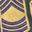 Thumbnail: Post-WW2 to 1950s  Master Sergeant Stripes - Support Arms