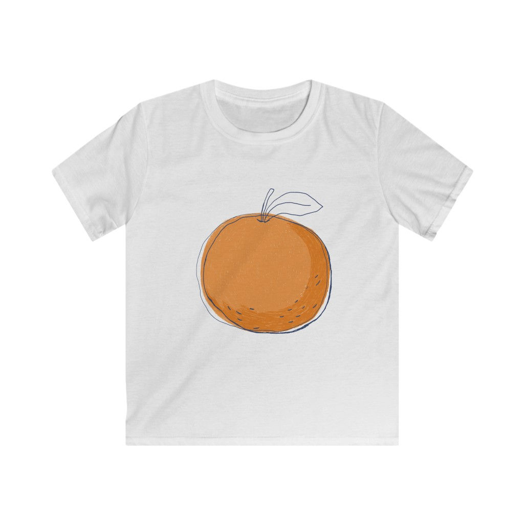 Orange Kids Softstyle Tee