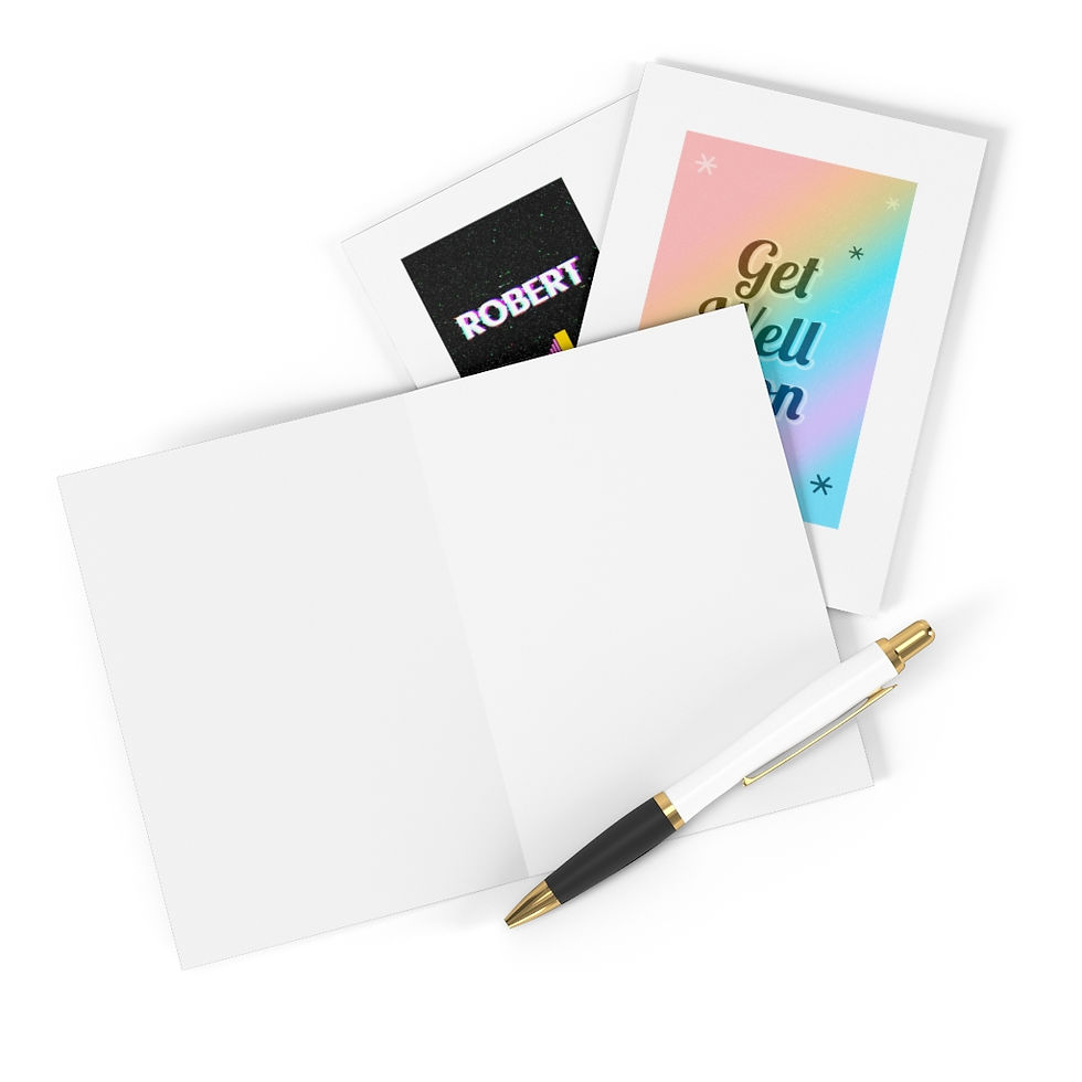 Thumbnail: Get Well Soon Dad Greeting Cards (8 pcs)