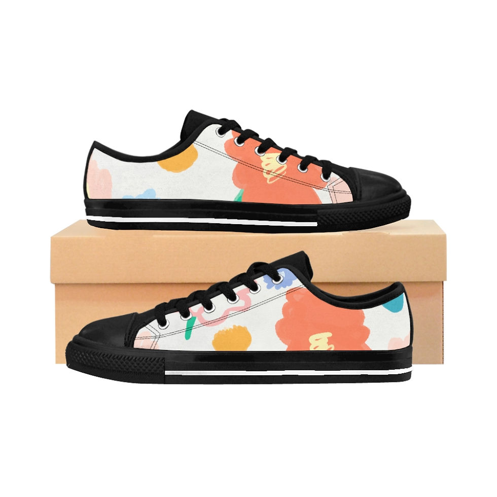 Thumbnail: Flowers Women's Sneakers