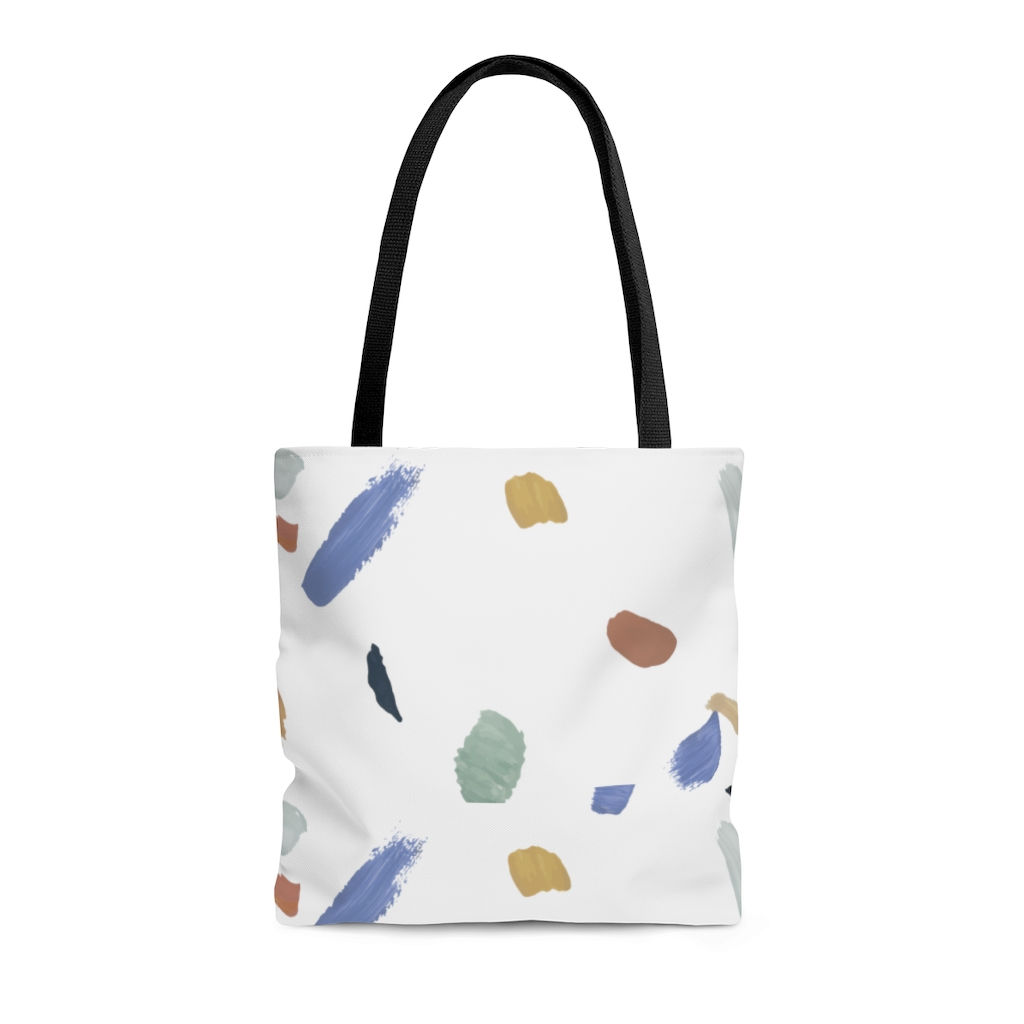 Paintbrush AOP Tote Bag