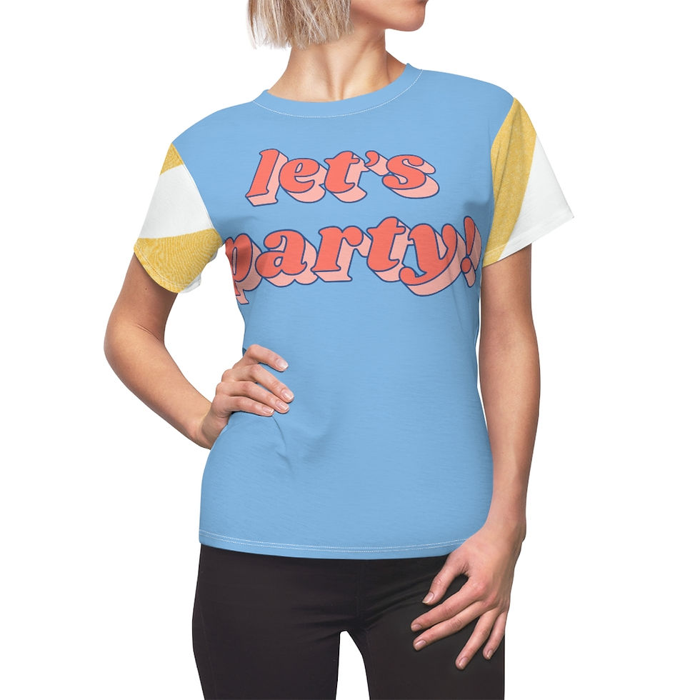 Thumbnail: Candy Corn Women's AOP Cut & Sew Tee