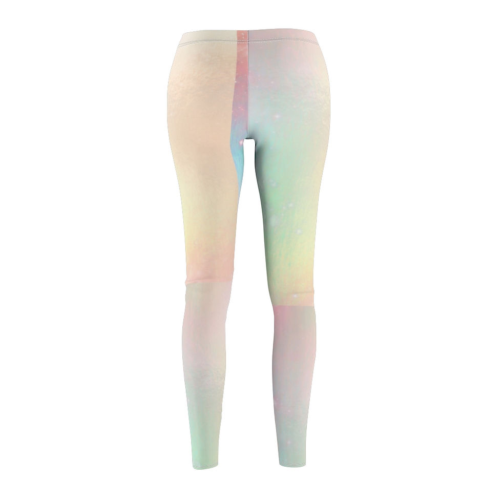 Thumbnail: Rainbow Women's Cut & Sew Casual Leggings