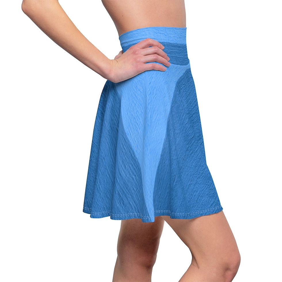 Thumbnail: Hey Blue! Women's Skater Skirt