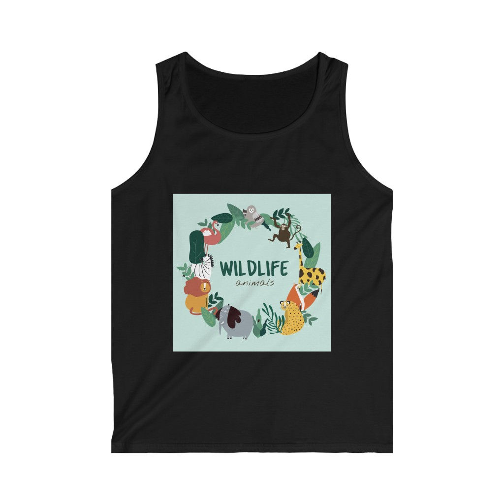 Men's Wildlife Softstyle Tank Top