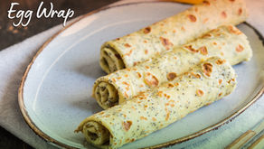 PCOS-Approved Recipe: Chia Seed and Peanut Egg Wrap