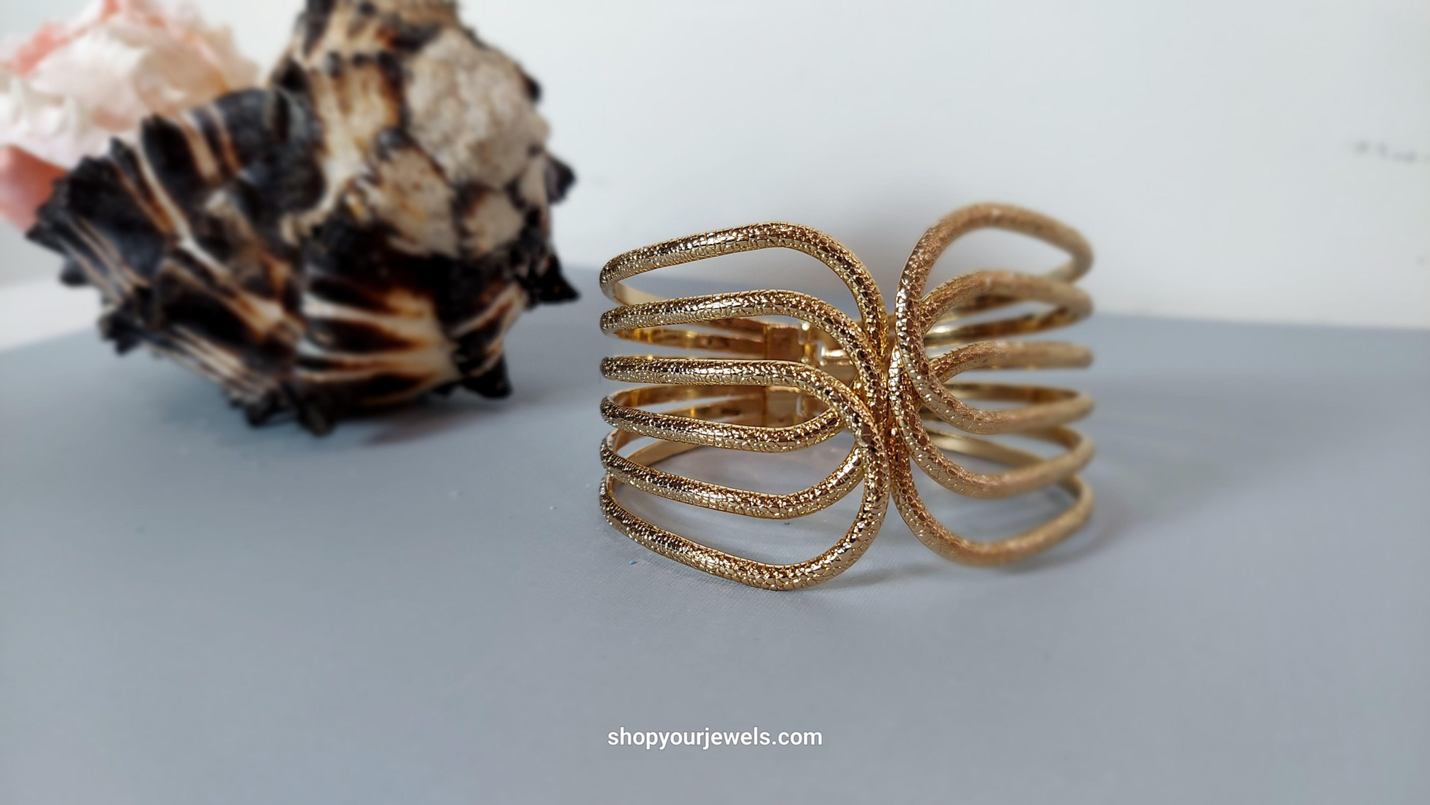 Gold Bangle Bracelet