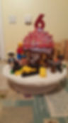 Lego cup cake