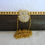 Thumbnail: Fashion Evening Clutch Bag/Black & Gold Party Bag