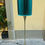 Miniatura: Pyramide High Society Floor Lamp Tonello & A. Montagna Grillo with lampshade1970