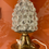 Miniatura: Coppia di lampade da comodino in vetro di Murano, 1950