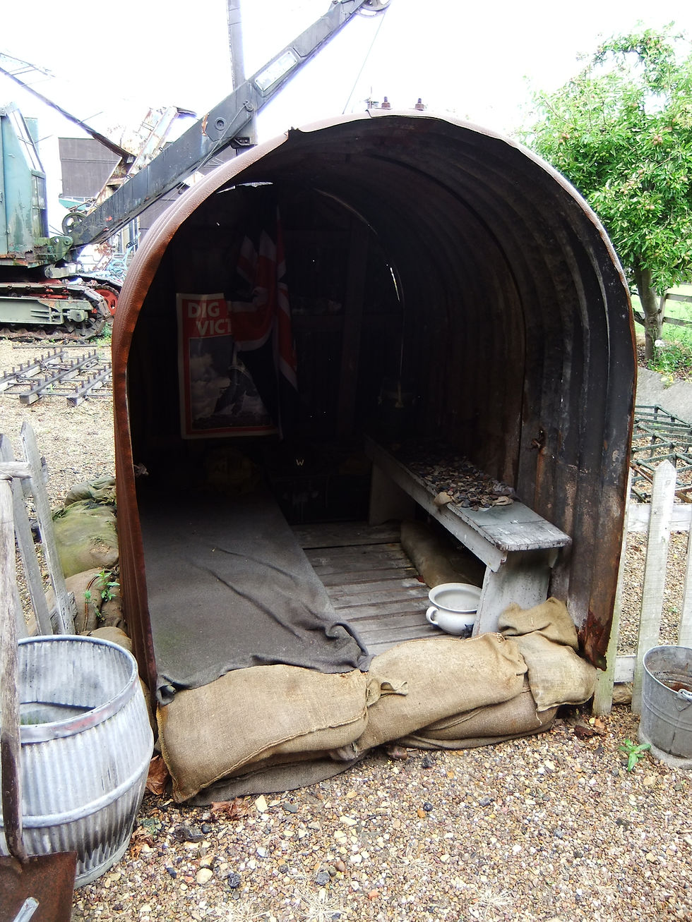 VE Day: Anderson Shelters