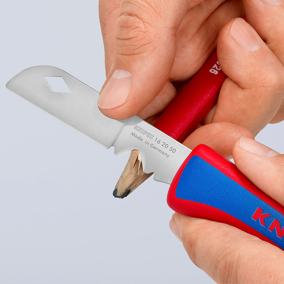 Thumbnail: Knipex 16 20 50SB electrician's penknife