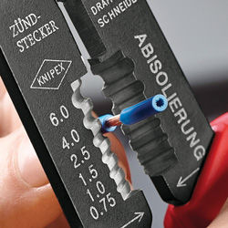 Thumbnail: Knipex cutting, stripping, crimping tool 97 32 240