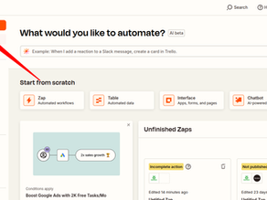 Using Zapier to send welcome emails