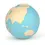 Thumbnail: Oli & Carol Earthy the World Ball - Natural Baby Sensory Ball 