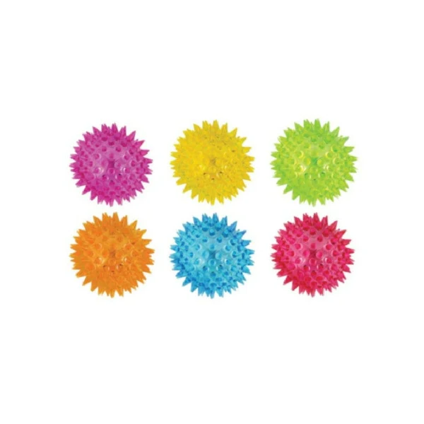 Flashing top spiky ball