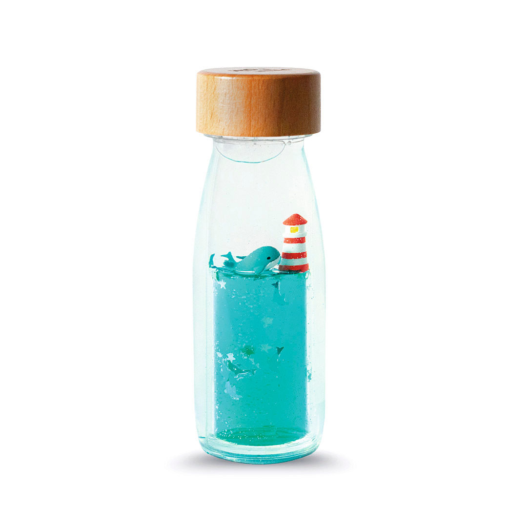 Petit Boum Move Sensory Bottle (Calm Whale)