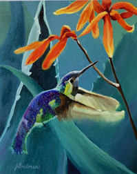 In for a Landing Oil on Linen