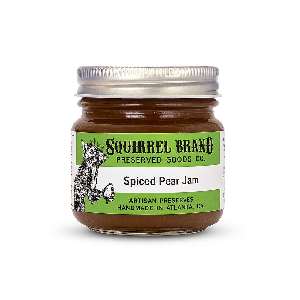 Spiced Pear Jam