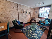 This is a photo of the counselling room that I work from in Fareham on Tuesdays