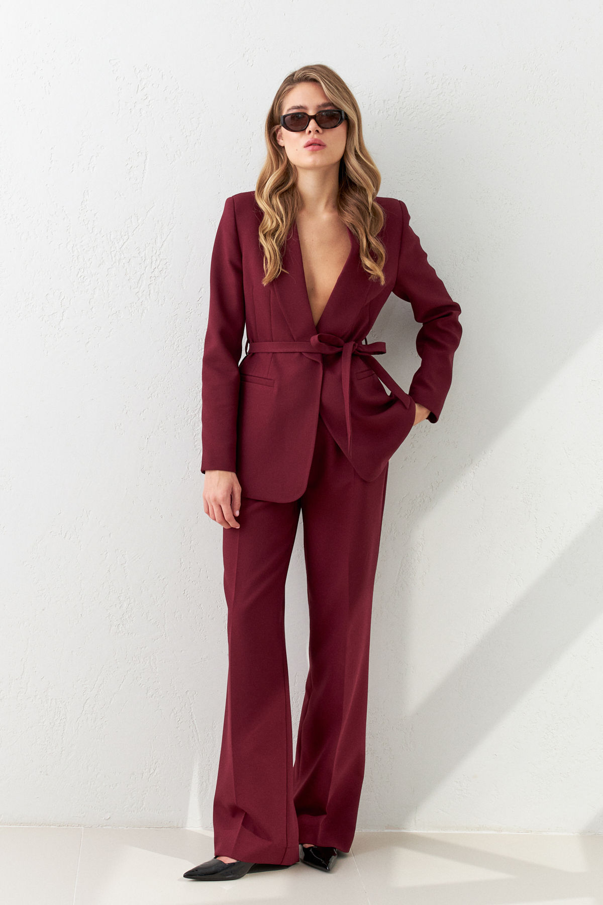 Burgundy Suit