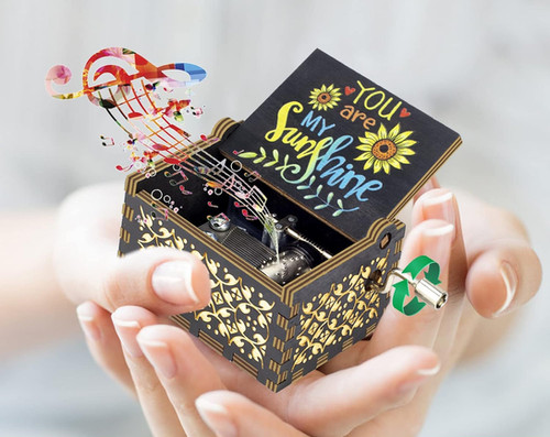 You Are My Sunshine' Music Box | One Gray Rabbit